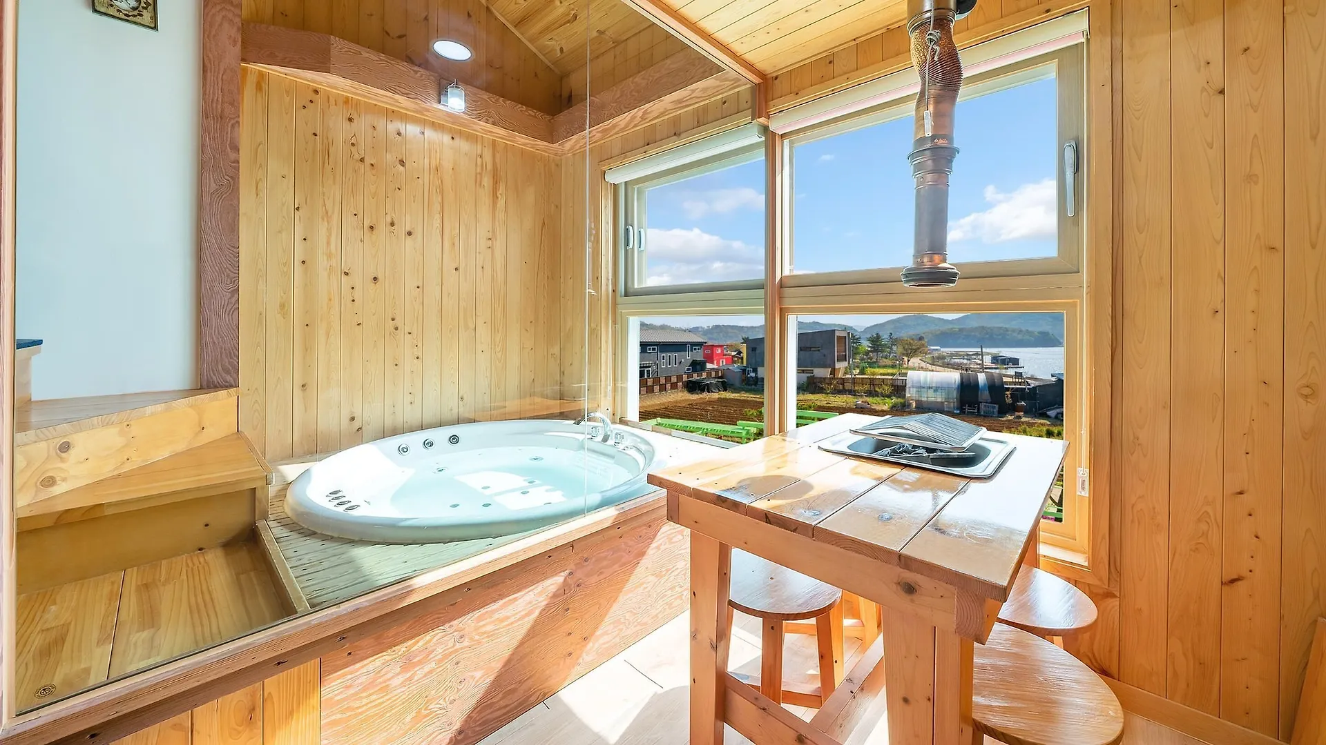 Rumah liburan Ganghwa Abientot Spa Pension Incheon